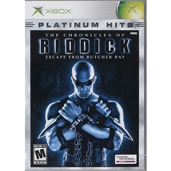 Vivendi The Chronicles Of Riddick Escape From Butcher Bay Platinum Hits Xbox Game